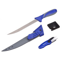 Набір рибальський Flagman (ніж+точилка+ножиці) 20.5cm
