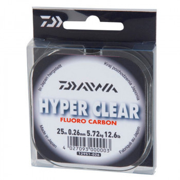 Лісочка DAIWA NEW HYPER CLEAR FC 0,28 25 6.6