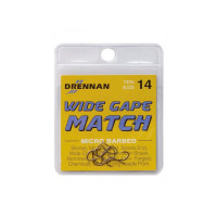 Гачки DRENNAN Wide Gape Match №14