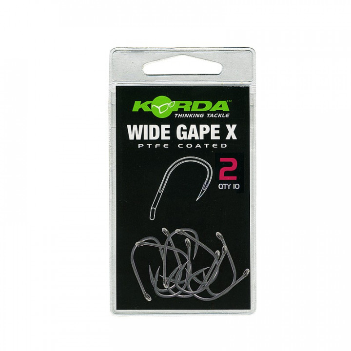 Крючки Korda - Wide Gape X c тефлоновым покрытием №10