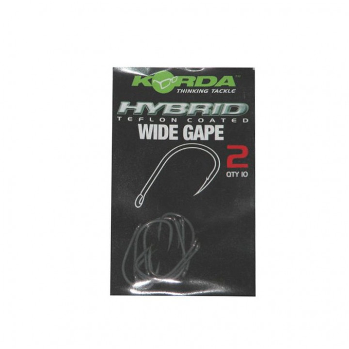 Гачки Korda Wide Gape з тефлоновим покриттям №12