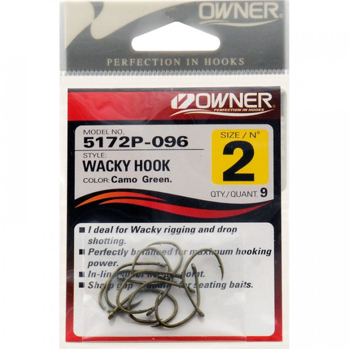 Гачки OWNER 5172P WACKY HOOK 2