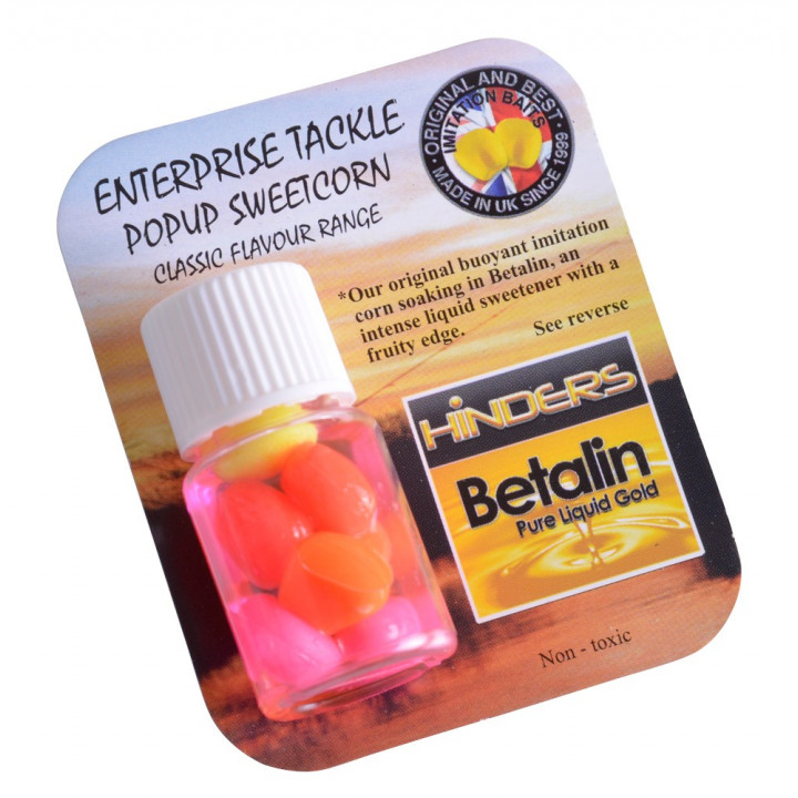 Штучні ароматизовані насадки Enterprise Tackle Corn BETALIN CORN MIXED FLUORO