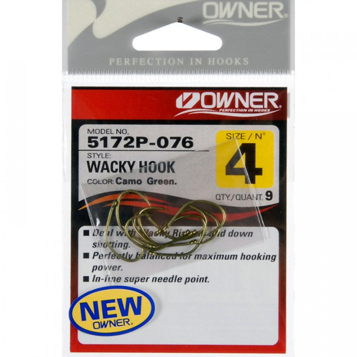 Гачки OWNER 5172P WACKY HOOK 4