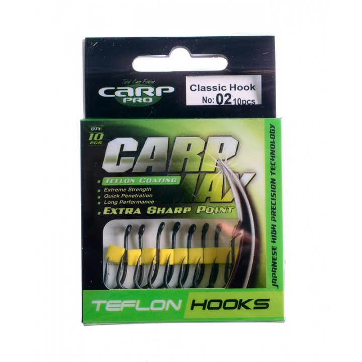 Гачок Carp Pro Teflon Classic Hooks 02