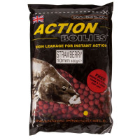 SONUBAITS Бойлы ACTION BOILIES 500g 10mm Strawberry