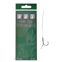 Крючок с поводком Carp Rigs BOILIE MAX 3шт. №6