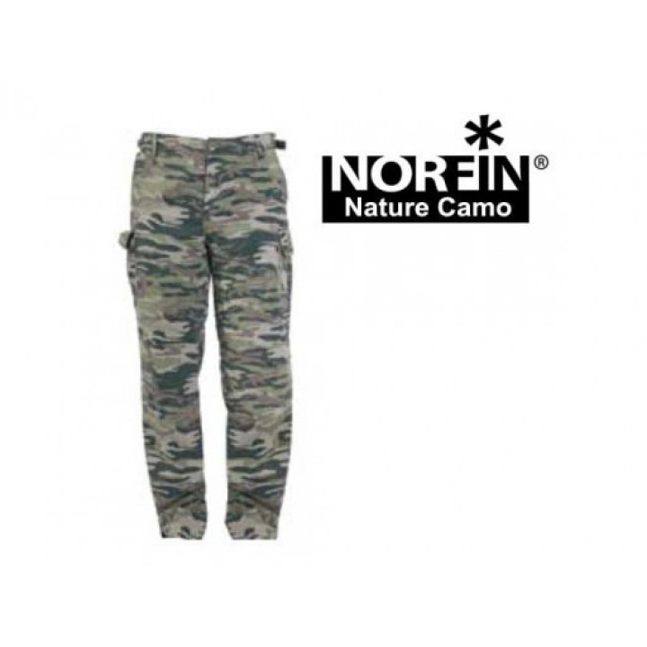 Штаны Norfin NATURE CAMO 04 р.XL