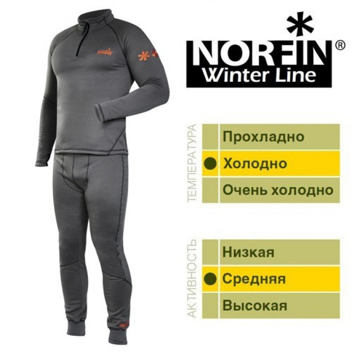 Термобілизна Norfin WINTER LINE GRAY XL