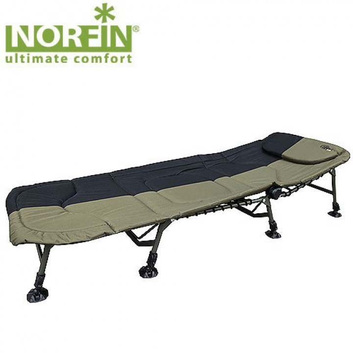 NF-20608 Ліжко коропове 210х85х30мм Norfin Cambridge (8 ніжок)