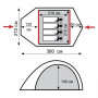 Універсальний намет Tramp Space 4