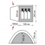 Кемпінговий намет Tramp Bell 3