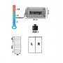 Спальный мешок-одеяло Tramp Nightking молния слева