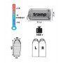 Спальний мішок-кокон Tramp Fargo блискавка зліва
