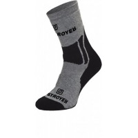 Шкарпетки Tramp Outdoor Walking 35-37 Сірий / Чорний