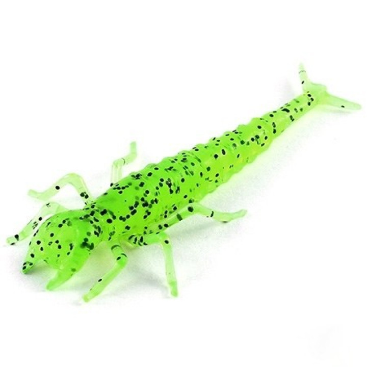 Силікон FishUp Diving Bug 8шт. 055 Chartreuse/Black