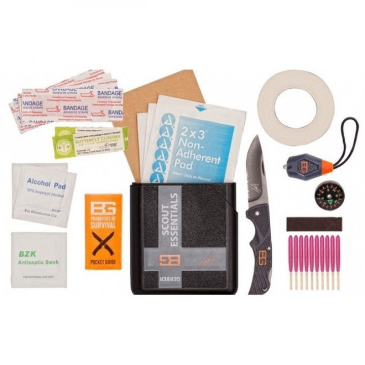 Набір для виживання Bear Grylls Gerber Scout Essentials Kit, Plastic case
