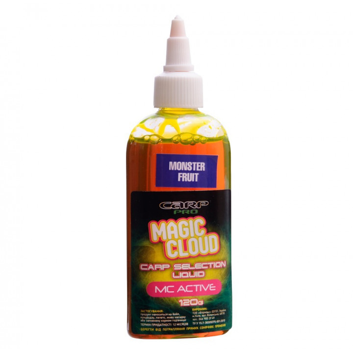 Ліквід Carp Pro Magic Cloud Active 120ml Monster Fruit