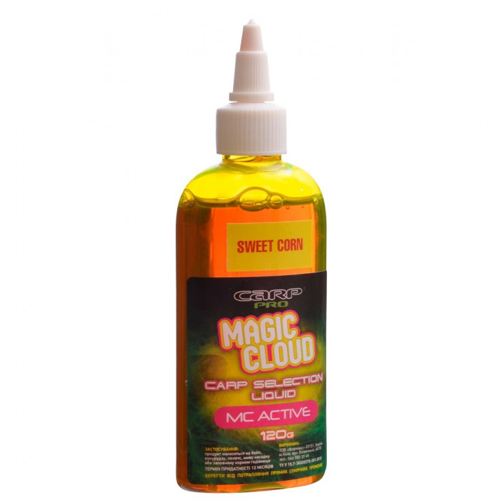 Ліквід Carp Pro Magic Cloud Active 120ml Sweetcorn