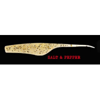 Слаг FoxRage Darter Tail 6 шт 75 mm Salt & Pepper