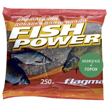 Добавка ароматизована Flagman Fish Power 250 g Макуха-Горох