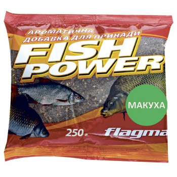 Добавка ароматизована Flagman Fish Power 250 g Жменька натуральна