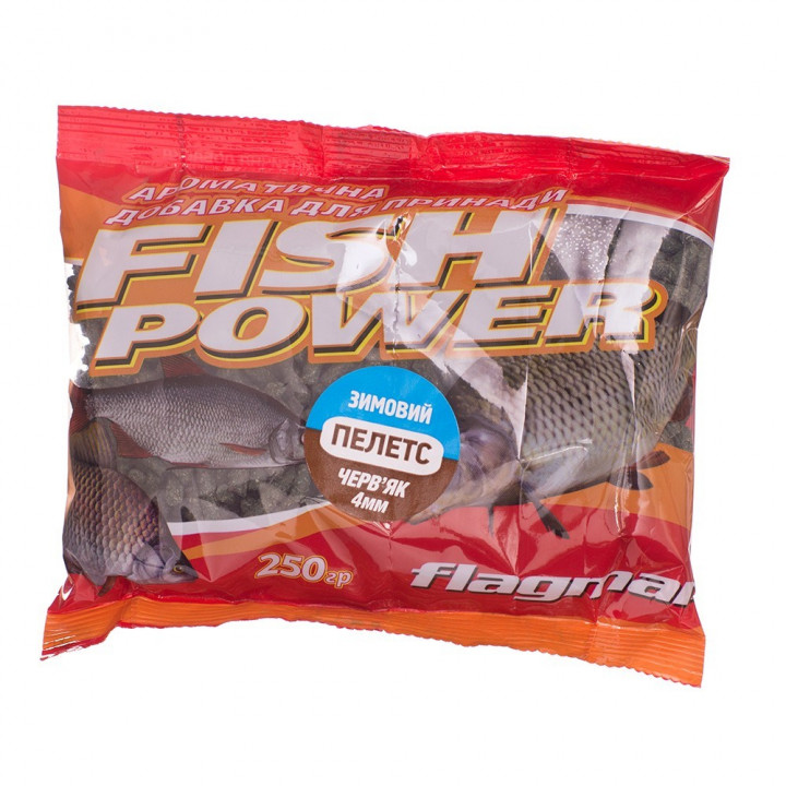 Добавка ароматизована Flagman Fish Power 250 g.