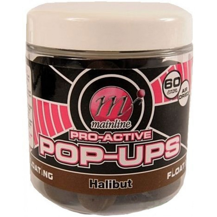 Бойли Mainline Pro-Active Pop-Ups Halibut