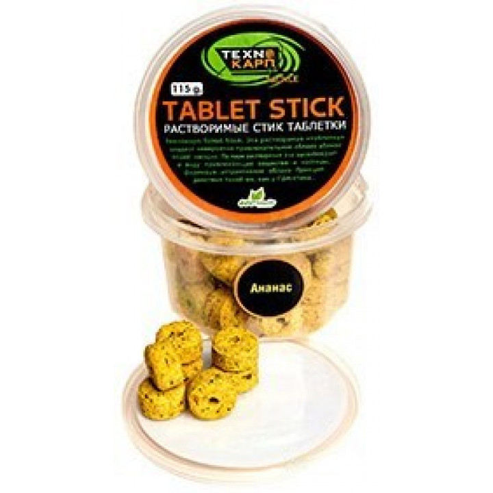 Растворимые стик таблетки Технокарп 115g Pineapple