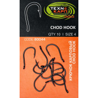 Гачок короповий Технокарп Wide Gape Straight 10шт. №8