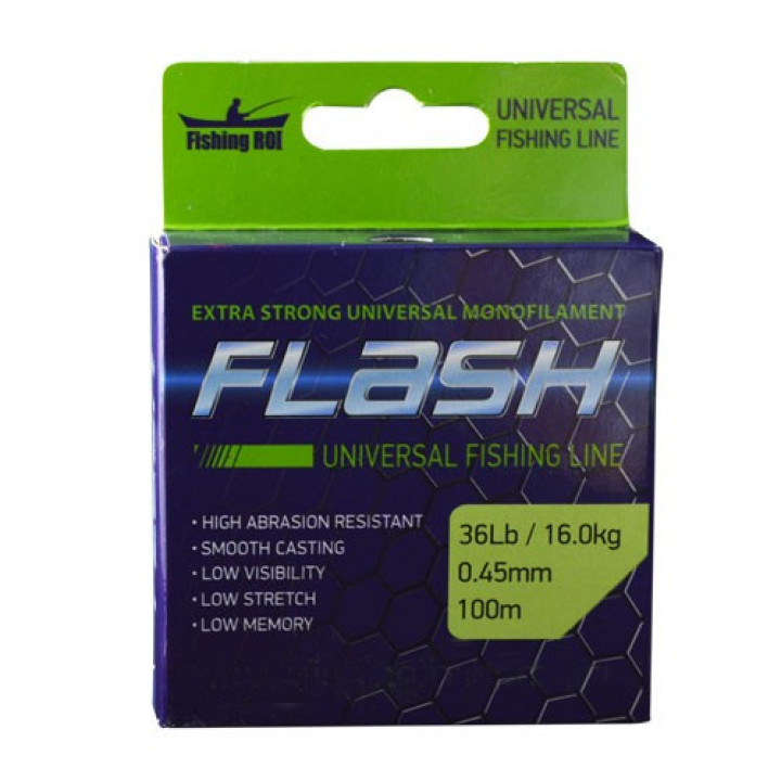 Леска Fishing ROI FLASH Universal Line 0.40mm 100m