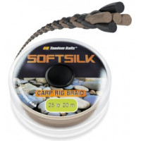 Поводковий матеріал Tandem Baits Softsilk 25lb 20m Gravel / Гравій