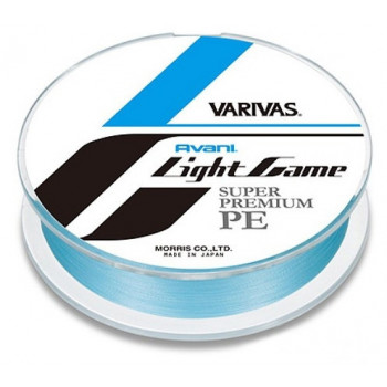 Шнур Varivas Avani Light Game Super Premium PE 100m 0.074mm 2.5kg Голубой