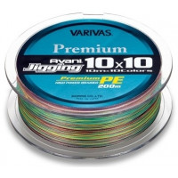 Шнур Varivas New Avani Jigging 10x10 200m 0.165mm 3.6kg Мультиколор