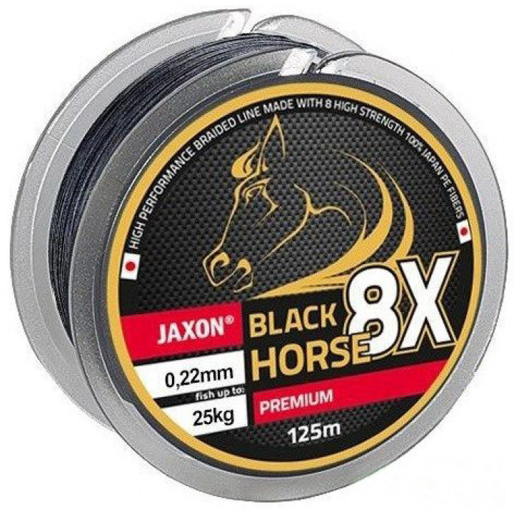 Плетінка Jaxon Black Horse 8X Premium 125m