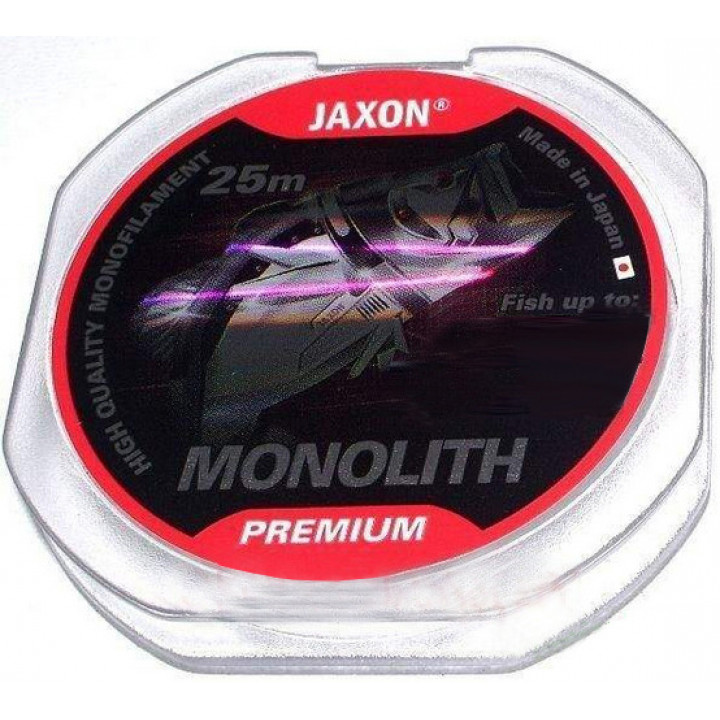 Леска Jaxon MONOLITH PREMIUM 0.16mm 25m