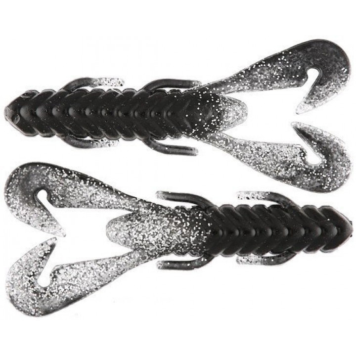 Силикон Gambler Burner Craw 4" 7шт. 100mm 9g Blue Chrome Tip