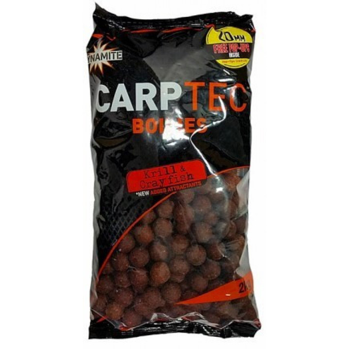 Бойли Dynamite Baits Carp-Tec 2kg Krill & Crayfish 20mm