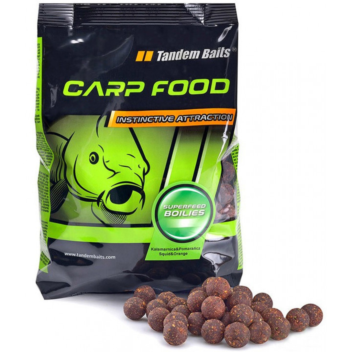 Бойли Tandem Baits Carp Food Boilies SuperFeed 1kg Milky Mulberry 18mm