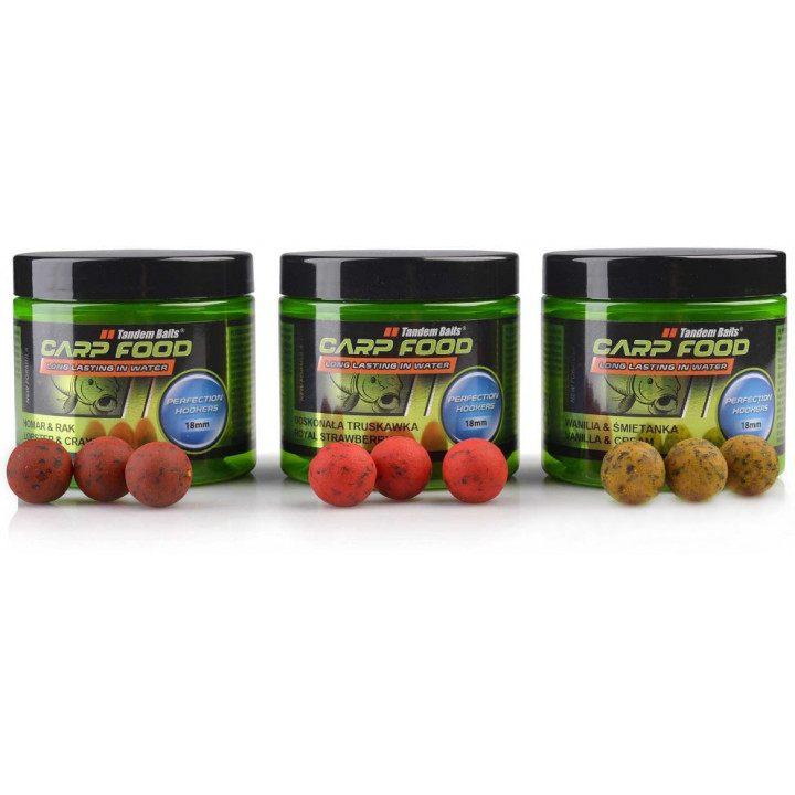 Бойли Tandem Baits CF Perfection Hookers 18мм 120g Royal Strawberry