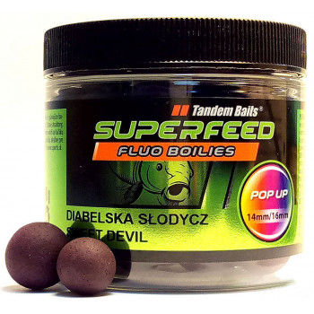 Бойли Tandem Baits SF Fluo Pop-Up 14mm/16mm Mix 90g Sweet Devil