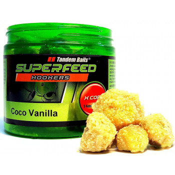 Бойли Tandem Baits SF X Core Hookers 14/18mm Mix 120g Coco Vanilla