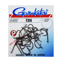 Крючок Gamakatsu F314 8P N/L №8 11шт 8