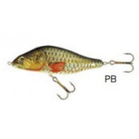 Воблер Jaxon Holo Select Jerk Gong 55g 0.5-1.2m Медленнотонущий PB 14cm