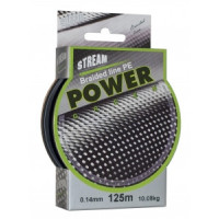 Шнур STREAM POWER 125m 0.08mm 4kg Green