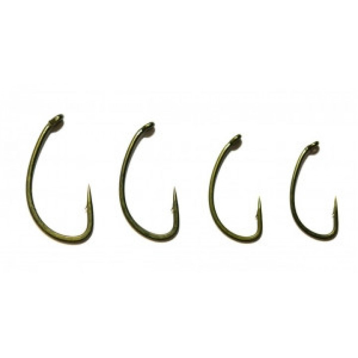 Крючки AVID CARP HOOKS - CURVE BARBED 4