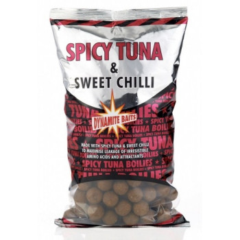 Бойли Dynamite Baits 1 кг Spicy Tuna & Sweet Chilli 20 mm