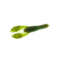 Рак Bass Assassin Pure Craw 4 10cm 10 шт. Green Pumpkin/Blue Glitter