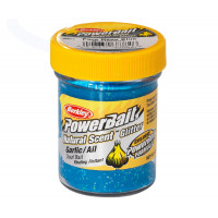 Паста форель Berkley Natural Scent TroutBait Garlic 50g Neon Blue