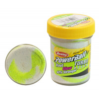 Паста форель Berkley Turbo Dough Glow 50g Chartreuse/White